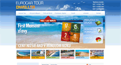 Desktop Screenshot of eurocartour.sk